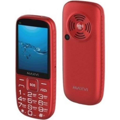 Мобильный телефон MAXVI B9 RED, Красный
Мобильный телефон MAXVI B9 RED, Красный