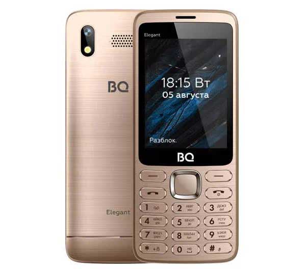 Мобильный телефон BQ 2823 ELEGANT GOLD (2 SIM), Золото
Мобильный телефон BQ 2823 ELEGANT GOLD (2 SIM), Золото