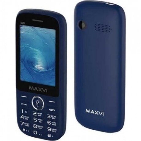 Мобильный телефон MAXVI K20 BLUE (2 SIM), Синий
Мобильный телефон MAXVI K20 BLUE (2 SIM), Синий