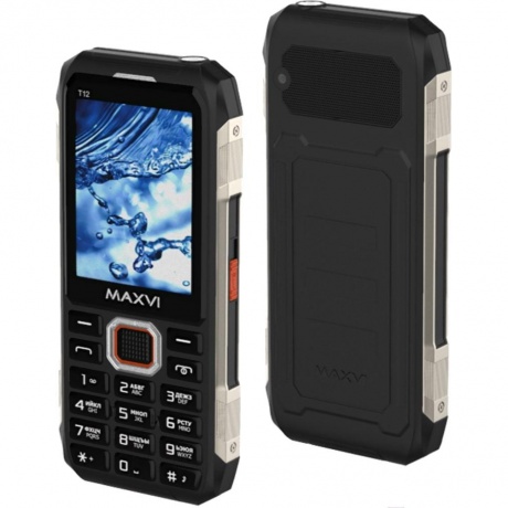 Мобильный телефон MAXVI T12 BLACK (2 SIM), Черный
Мобильный телефон MAXVI T12 BLACK (2 SIM), Черный