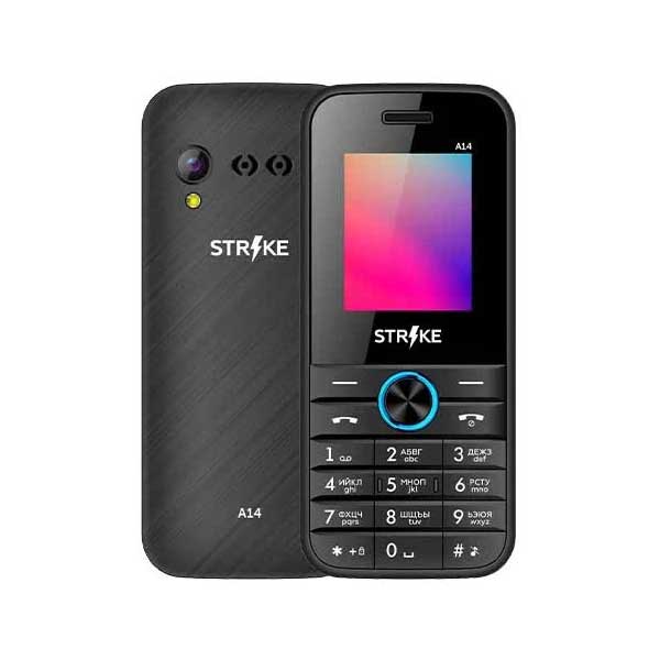 Мобильный телефон STRIKE A14 BLACK BLUE (2 SIM), Синий/черный
Мобильный телефон STRIKE A14 BLACK BLUE (2 SIM), Синий/черный