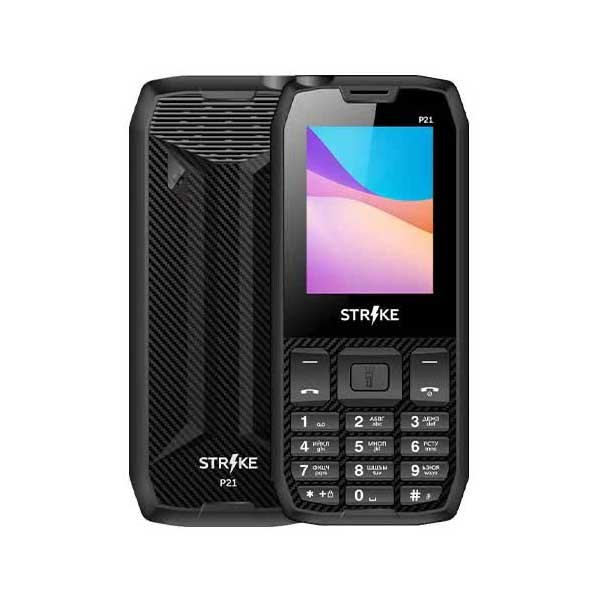 Мобильный телефон STRIKE P21 BLACK (2 SIM), Черный
Мобильный телефон STRIKE P21 BLACK (2 SIM), Черный