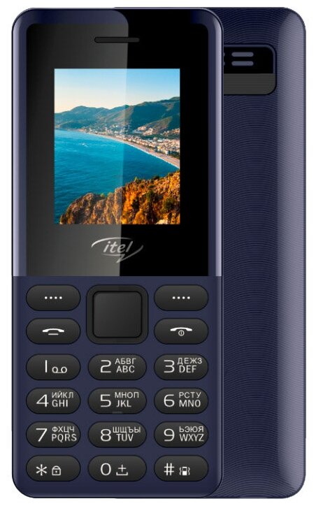 Мобильный телефон Itel IT2163R DS Dark Blue, Синий
Мобильный телефон Itel IT2163R DS Dark Blue, Синий
