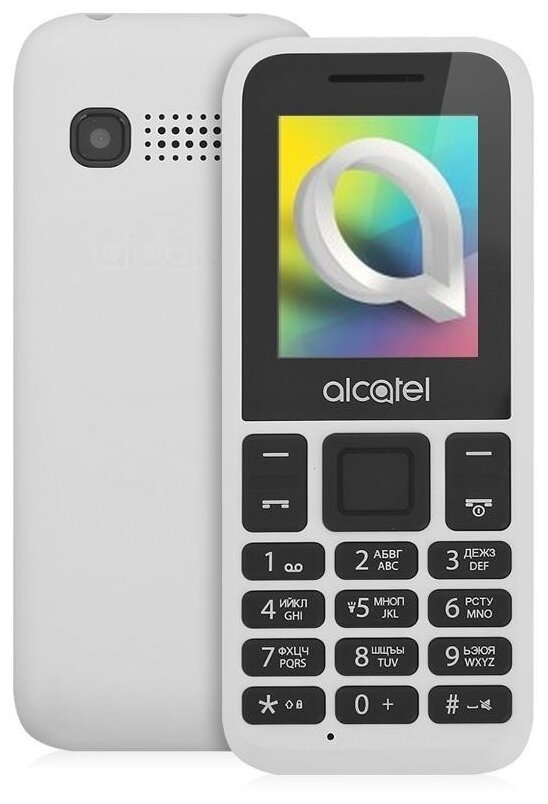 Мобильный телефон Alcatel 1068D Warm White, Белый
Мобильный телефон Alcatel 1068D Warm White, Белый