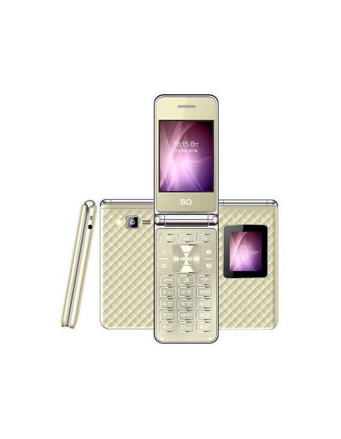 Мобильный телефон BQ Mobile BQ-2841 Fantasy Duo Gold, Золото
Мобильный телефон BQ Mobile BQ-2841 Fantasy Duo Gold, Золото