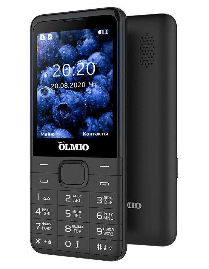 Мобильный телефон Olmio E29 Black, Черный
Мобильный телефон Olmio E29 Black, Черный