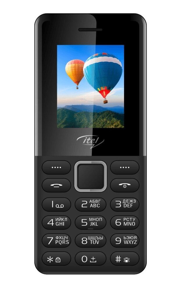 Мобильный телефон Itel it2163N Dual Sim Black, Черный
Мобильный телефон Itel it2163N Dual Sim Black, Черный