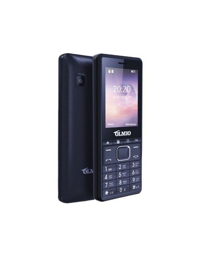 Мобильный телефон Olmio A25 (синий-черный)
Мобильный телефон Olmio A25 (синий-черный)