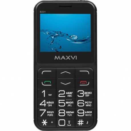 Мобильный телефон Maxvi B231 Black, Черный
Мобильный телефон Maxvi B231 Black, Черный