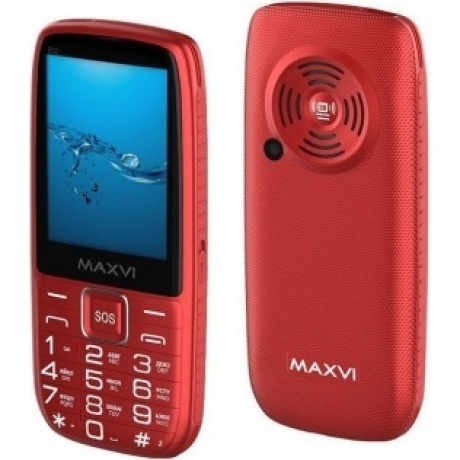 Мобильный телефон Maxvi B32 Red, Красный
Мобильный телефон Maxvi B32 Red, Красный
