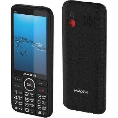 Мобильный телефон Maxvi B35 Black, Синий;черный
Мобильный телефон Maxvi B35 Black, Синий;черный