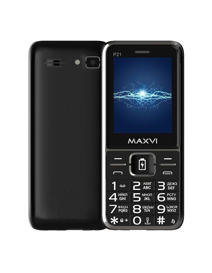 Мобильный телефон Maxvi P21 Black, Черный
Мобильный телефон Maxvi P21 Black, Черный