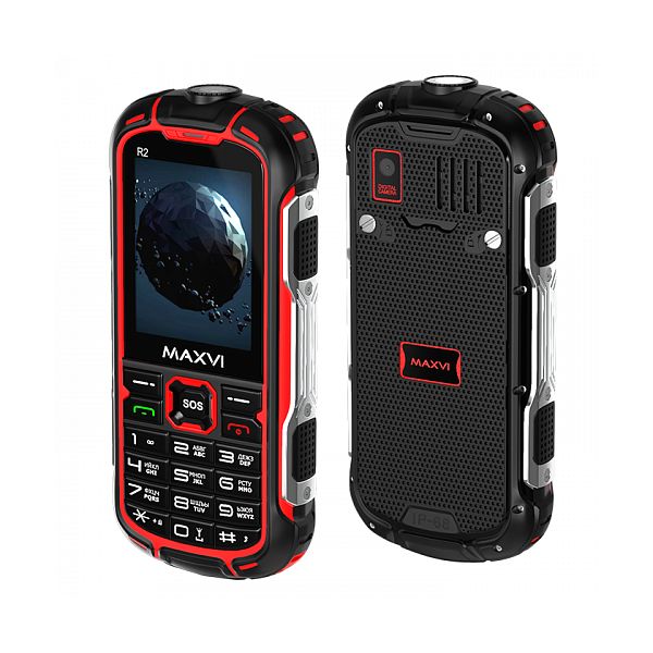 Мобильный телефон Maxvi R2 Red, Красный
Мобильный телефон Maxvi R2 Red, Красный