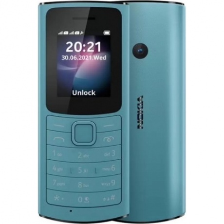 Мобильный телефон Nokia 110 TA-1543 DS BLUE (1GF018MPE1C01), Голубой
Мобильный телефон Nokia 110 TA-1543 DS BLUE (1GF018MPE1C01), Голубой