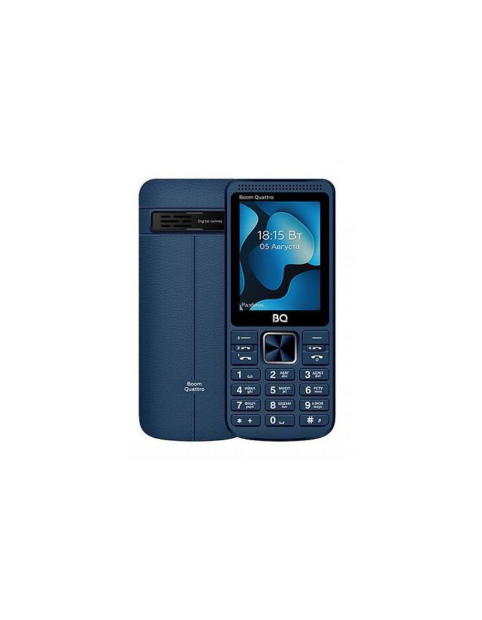Мобильный телефон BQ 2455 Boom Quattro Blue, Синий
Мобильный телефон BQ 2455 Boom Quattro Blue, Синий