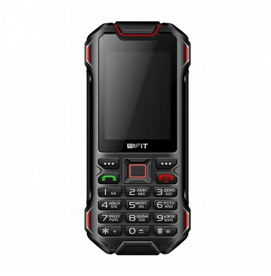 Мобильный телефон Wifit IP 68 Wirug F1 Black Red, Красный
Мобильный телефон Wifit IP 68 Wirug F1 Black Red, Красный