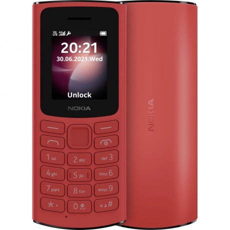 Мобильный телефон Nokia 106 (TA-1564) DS EAC Red, Красный
Мобильный телефон Nokia 106 (TA-1564) DS EAC Red, Красный