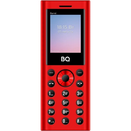 Мобильный телефон BQ 1858 Barrel Red/Black, Красный;черный
Мобильный телефон BQ 1858 Barrel Red/Black, Красный;черный