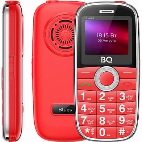 Мобильный телефон BQ 1867 Blues Red, Красный
Мобильный телефон BQ 1867 Blues Red, Красный