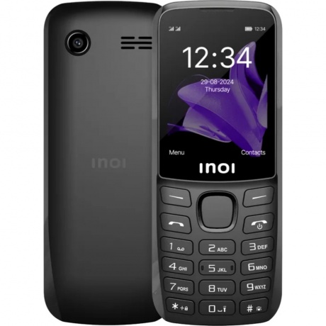 Мобильный телефон INOI 244 Modern Plus 4G Black, Черный
Мобильный телефон INOI 244 Modern Plus 4G Black, Черный
