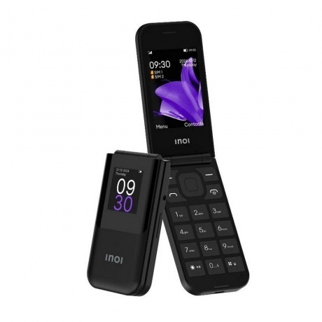 Мобильный телефон INOI 284 Flip 4G Black, Черный
Мобильный телефон INOI 284 Flip 4G Black, Черный