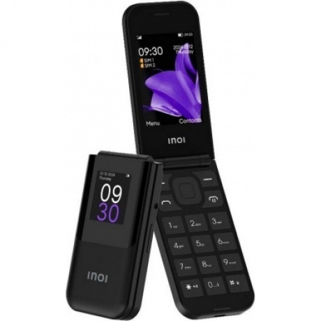 Мобильный телефон INOI 284 Flip 4G Black, Черный
Мобильный телефон INOI 284 Flip 4G Black, Черный