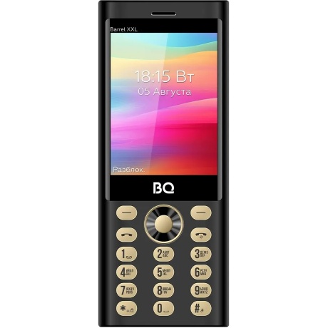 Мобильный телефон BQ 3598 Barrel XXL Black/Gold
Мобильный телефон BQ 3598 Barrel XXL Black/Gold