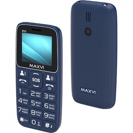 Мобильный телефон Maxvi B110 Blue
Мобильный телефон Maxvi B110 Blue