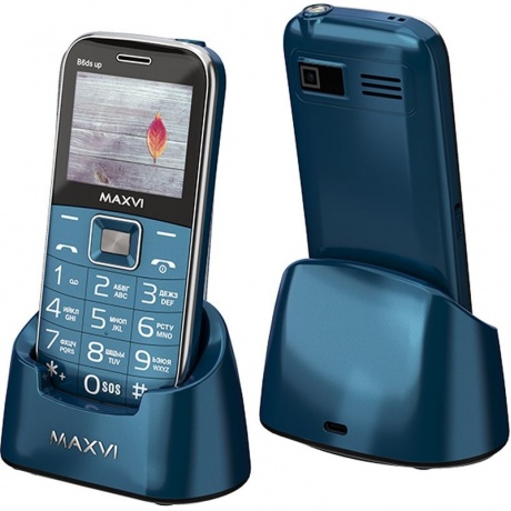 Мобильный телефон Maxvi B6ds up Marengo, Синий
Мобильный телефон Maxvi B6ds up Marengo, Синий