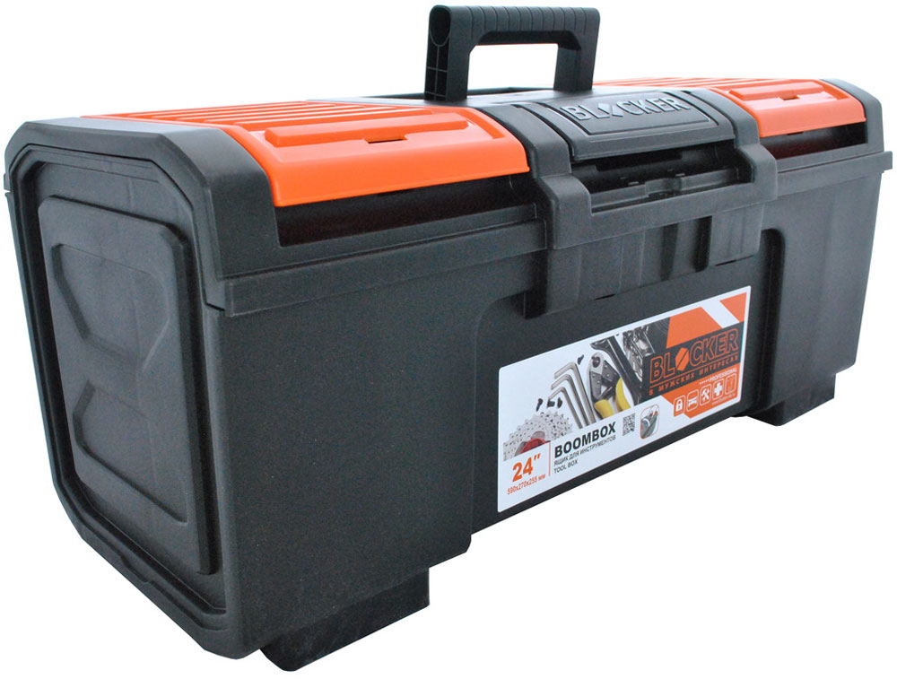 Ящик для инструмента Blocker Boombox 24 BR3942
Ящик для инструмента Blocker Boombox 24 BR3942