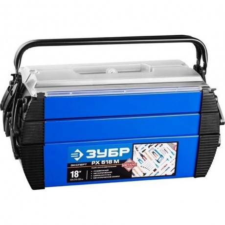 Ящик для инструмента Зубр Дока 38163-18
Ящик для инструмента Зубр Дока 38163-18
