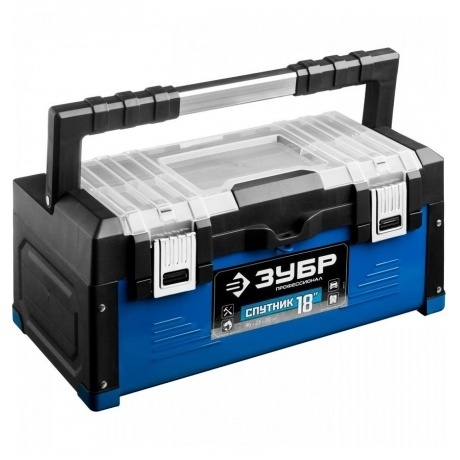 Ящик для инструмента Зубр Профессионал Спутник-18 38153-18
Ящик для инструмента Зубр Профессионал Спутник-18 38153-18