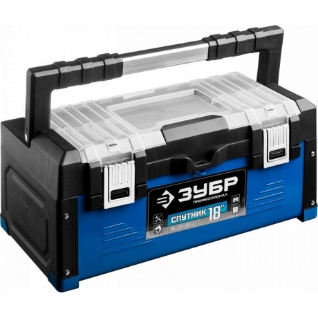 Ящик для инструмента Зубр Профессионал Спутник-18 38153-18
Ящик для инструмента Зубр Профессионал Спутник-18 38153-18
