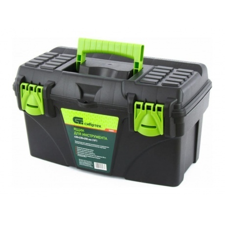 Ящик для инструмента 18", 430х235х250 мм, пластик, Россия Сибртех
Ящик для инструмента 18", 430х235х250 мм, пластик, Россия Сибртех