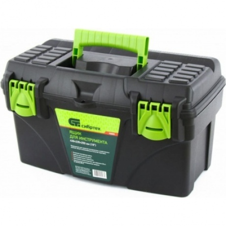 Ящик для инструмента 18", 430х235х250 мм, пластик, Россия Сибртех
Ящик для инструмента 18", 430х235х250 мм, пластик, Россия Сибртех