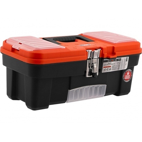 Ящик для инструмента с мет. замками 16", 410х210x175 мм Россия Stels
Ящик для инструмента с мет. замками 16", 410х210x175 мм Россия Stels