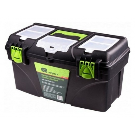 Ящик для инструментов 21”, с органайзерами Сибртех
Ящик для инструментов 21”, с органайзерами Сибртех