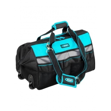 Сумка для инструмента, 500х280х290мм, выдвижная рукоятка, колеса, наплечный ремень Gross
Сумка для инструмента, 500х280х290мм, выдвижная рукоятка, колеса, наплечный ремень Gross