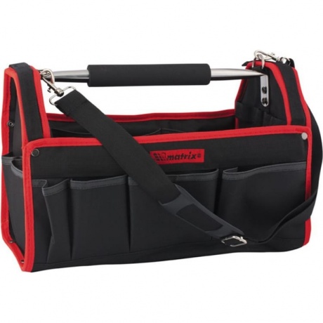 Переноска для инструмента каркасная 415ммх230ммх260мм Matrix
Переноска для инструмента каркасная 415ммх230ммх260мм Matrix