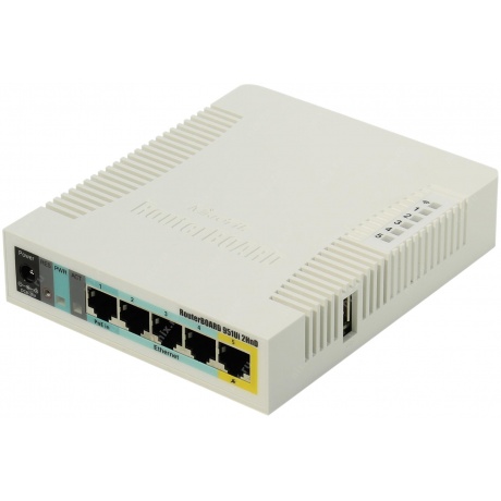 Wi-Fi роутер MikroTik RouterBoard RB951Ui-2HnD белый
Wi-Fi роутер MikroTik RouterBoard RB951Ui-2HnD белый