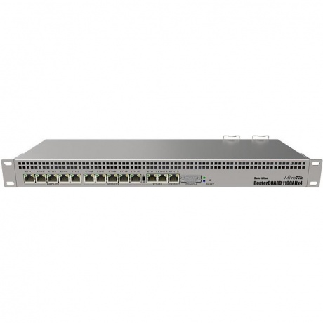 Маршрутизатор MikroTik RB1100DX4 серый
Маршрутизатор MikroTik RB1100DX4 серый