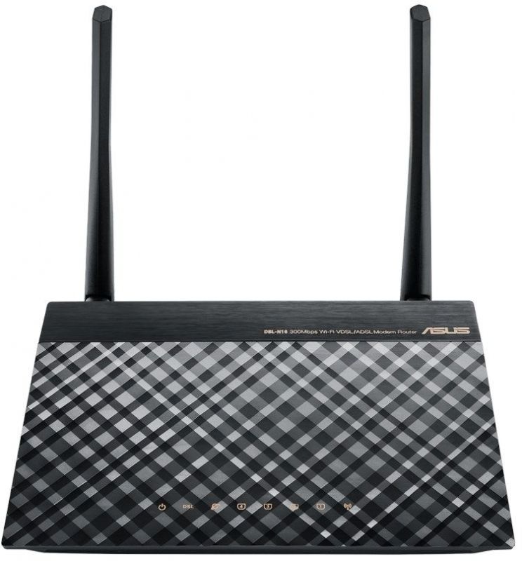 Wi-Fi роутер Asus DSL-N16 ADSL2 черный
Wi-Fi роутер Asus DSL-N16 ADSL2 черный