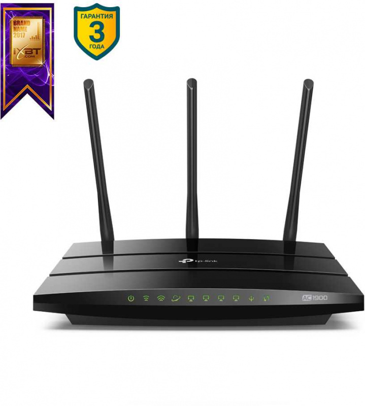 Wi-Fi роутер TP-Link Archer A9 черный
Wi-Fi роутер TP-Link Archer A9 черный