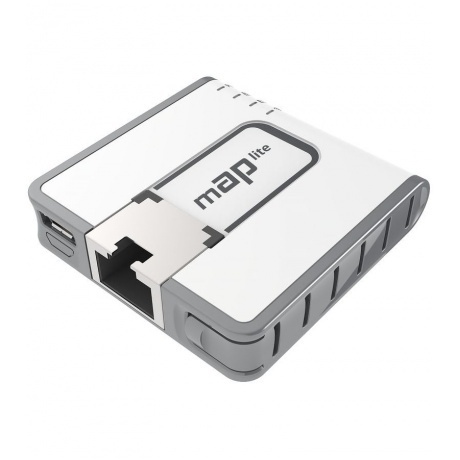 Wi-Fi роутер MikroTik mAP lite (RBMAPL-2ND)
Wi-Fi роутер MikroTik mAP lite (RBMAPL-2ND)