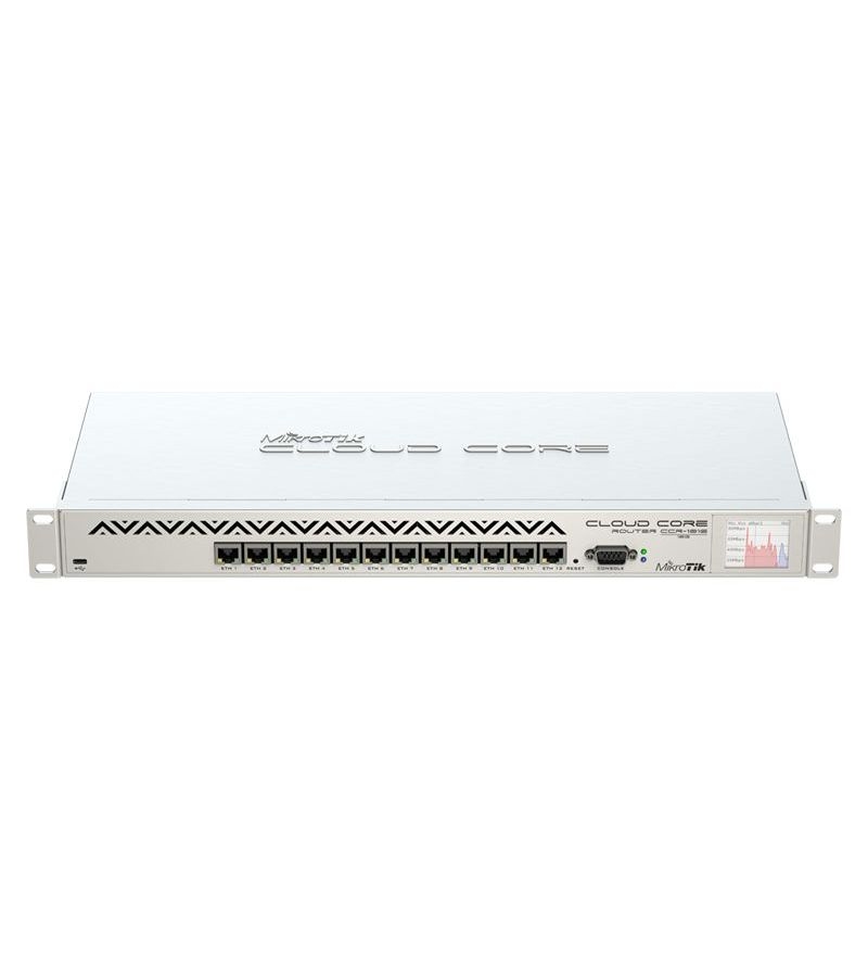 Маршрутизатор MikroTik CCR1016-12G
Маршрутизатор MikroTik CCR1016-12G