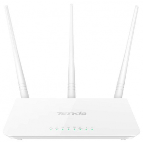 Wi-Fi роутер Tenda F3 белый
Wi-Fi роутер Tenda F3 белый