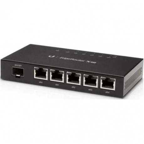 Маршрутизатор Ubiquiti EdgeRouter X SFP (ER-X-SFP)
Маршрутизатор Ubiquiti EdgeRouter X SFP (ER-X-SFP)
