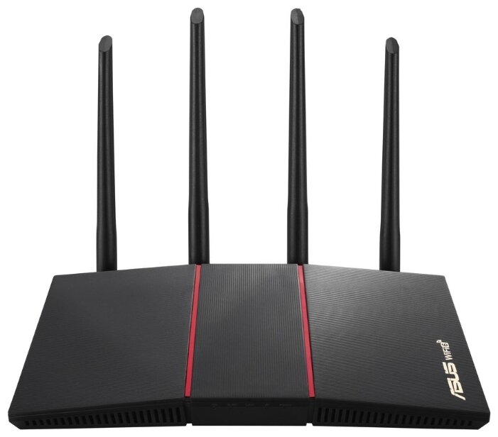 Wi-Fi роутер Asus RT-AX55 черный
Wi-Fi роутер Asus RT-AX55 черный