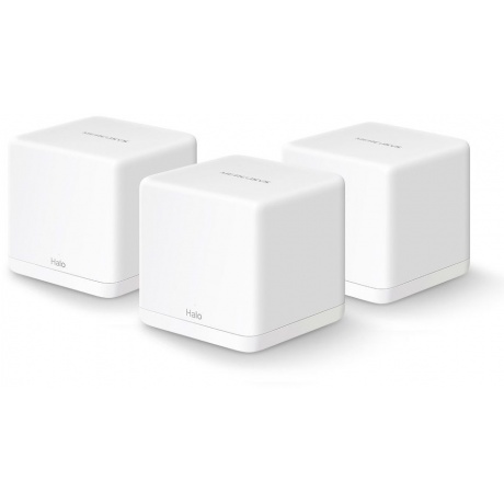 Wi-Fi роутер Mercusys Halo H30G(3-pack)
Wi-Fi роутер Mercusys Halo H30G(3-pack)