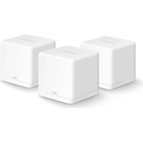 Wi-Fi роутер Mercusys Halo H30G(3-pack)
Wi-Fi роутер Mercusys Halo H30G(3-pack)